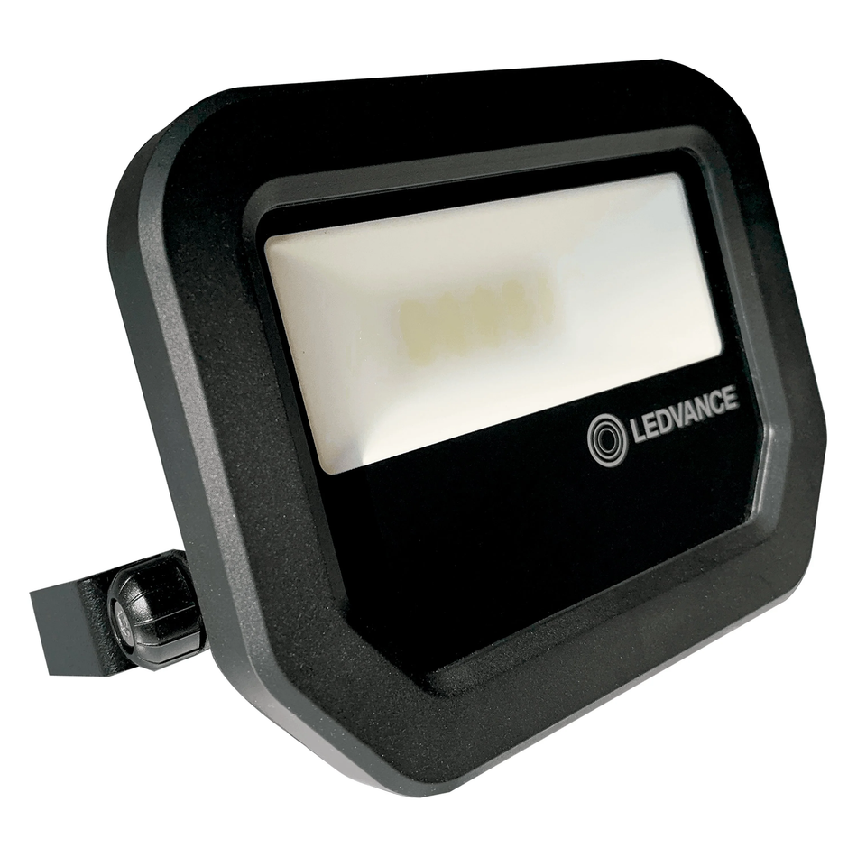 Reflector LED para Uso Exterior Negro 10W 1200lm 5000K IP65 IK07 Montaje Sobreponer LEDVANCE 80634
