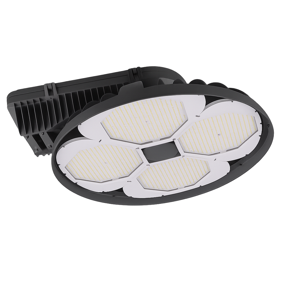 Luminaria industrial LEDVANCE HIGH MAST para grandes alturas y zonas costeras 600W / 5000K Negro Mate 88237/88239