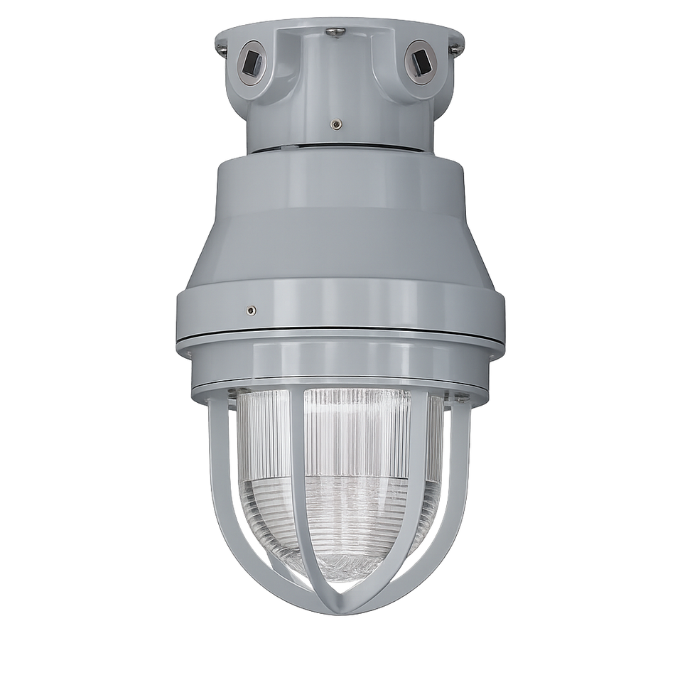 Luminaria Industrial LED Retrofit a Prueba de Explosión 28W 2000lm 4000K Conduit 19mm Montaje a Techo Serie LE-LED-RT RAWELT 27.53.4221