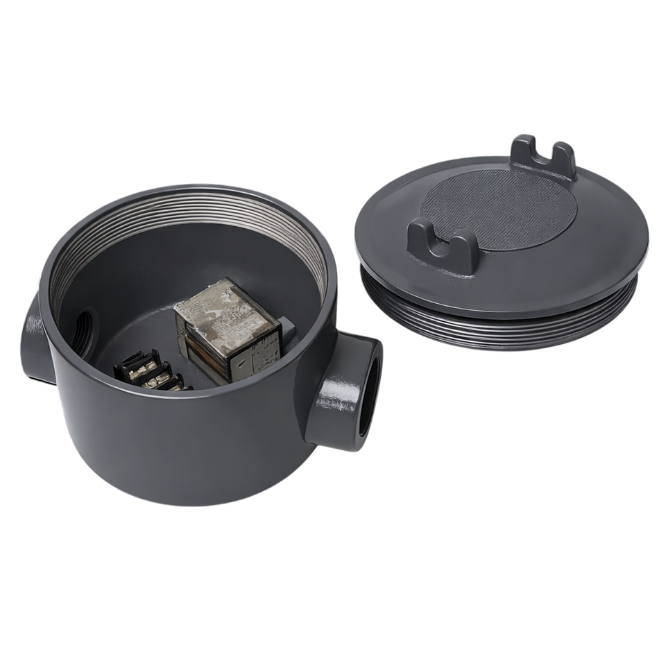 Relevador de Transferencia para Luminaria Doble LOD con Recubrimiento PVC Serie LO-PC RAWELT 27.17.3623.PC