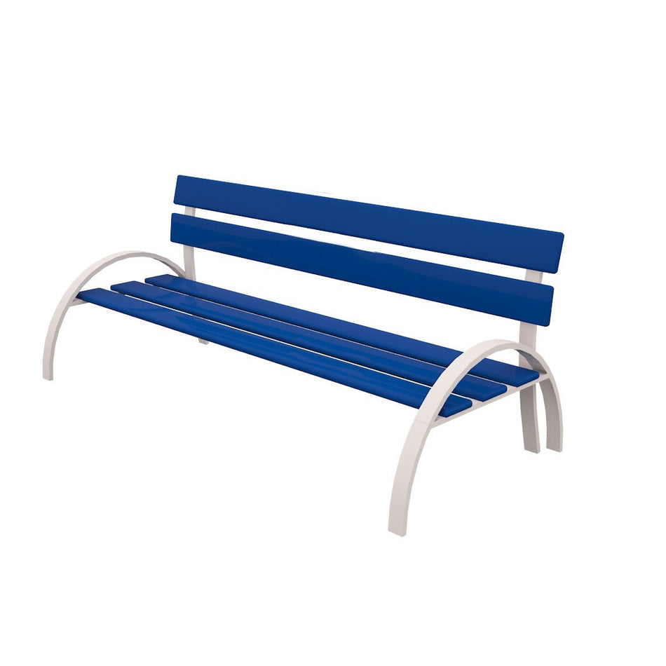 Banca Turquía 150 BATUR-150 Metálica con Plastimadera